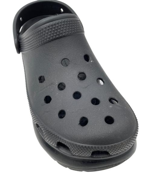 crocs（クロックス）crocs (クロックス) 厚底サンダル ブラック サイズ:M6W8の古着・服飾アイテム