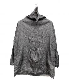 ISSEY MIYAKE（イッセイミヤケ）の古着「長袖ブラウス」｜グレー