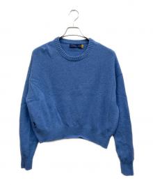 POLO RALPH LAUREN（ポロ・ラルフローレン）の古着「厚手ニット」｜ブルー