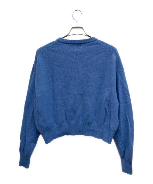 POLO RALPH LAUREN（ポロ・ラルフローレン）POLO RALPH LAUREN (ポロ・ラルフローレン) 厚手ニット ブルー サイズ:XLの古着・服飾アイテム