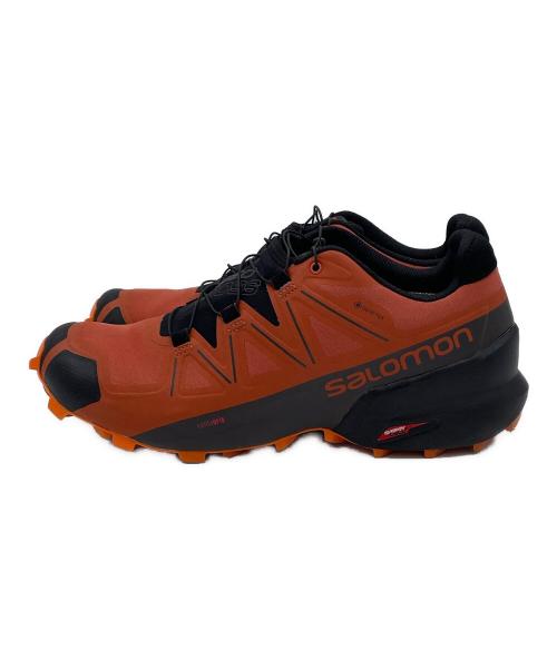 SALOMON（サロモン）SALOMON (サロモン) Speedcross 5 GORE-TEX ブラウン×ブラック サイズ:27.5㎝の古着・服飾アイテム