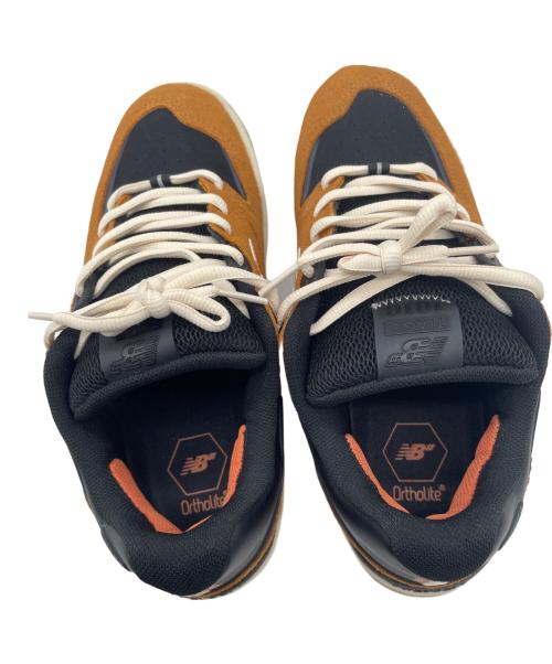 NEW BALANCE（ニューバランス）NEW BALANCE (ニューバランス) ローカットスニーカー ブラウン サイズ:27.5の古着・服飾アイテム