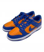 NIKEナイキ）の古着「DUNK LOW RETRO "KNICKS"」｜ブルー×オレンジ