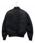 DIESEL (ディーゼル) ワッペンナイロンスタジャン ブラック サイズ:M：29000円