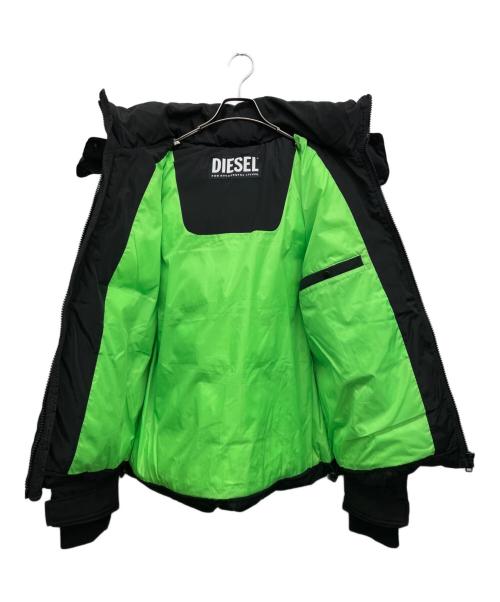 DIESEL（ディーゼル）DIESEL (ディーゼル) ダウンジャケット ブラック サイズ:Lの古着・服飾アイテム