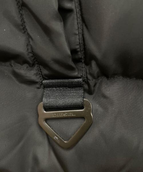 DIESEL（ディーゼル）DIESEL (ディーゼル) ダウンジャケット ブラック サイズ:Lの古着・服飾アイテム