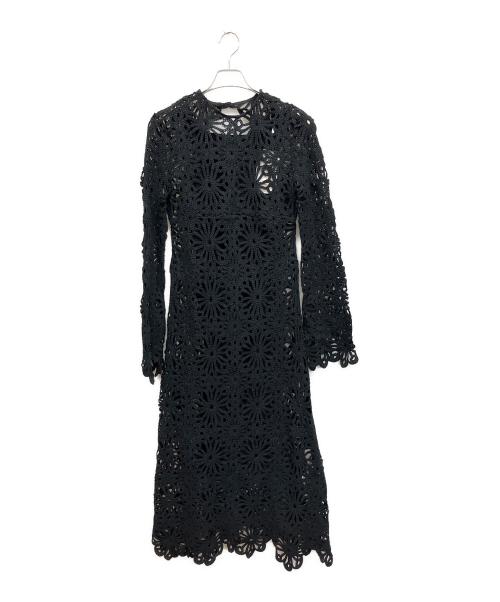 Ameri（アメリ）AMERI (アメリ) 長袖ワンピース ブラック サイズ:Mの古着・服飾アイテム