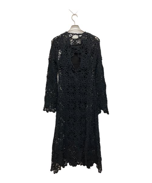 Ameri（アメリ）AMERI (アメリ) 長袖ワンピース ブラック サイズ:Mの古着・服飾アイテム