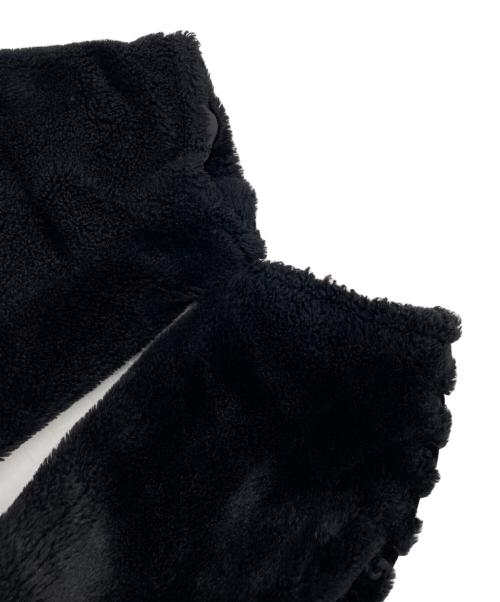 G.V.G.V（ジーヴィージーヴィー）G.V.G.V (ジーヴィージーヴィー) FAUX FUR LACE UP BIKER JACKET」（フェイクファーレースアップバイカージャケット／ライダースジャケット） ブラック サイズ:36の古着・服飾アイテム
