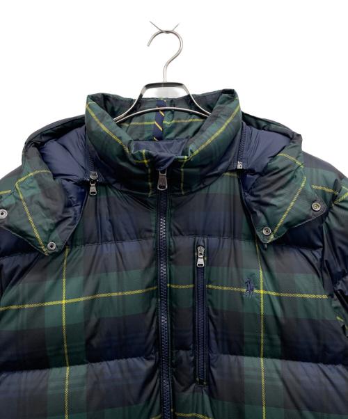 POLO RALPH LAUREN（ポロ・ラルフローレン）POLO RALPH LAUREN (ポロ・ラルフローレン) ダウンジャケット グリーン サイズ:XLの古着・服飾アイテム
