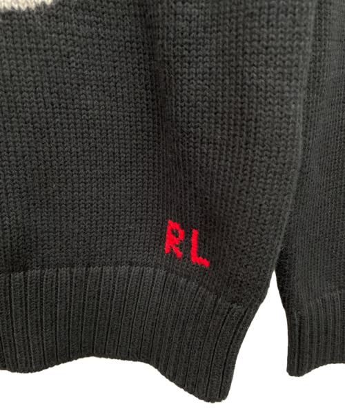 POLO RALPH LAUREN（ポロ・ラルフローレン）POLO RALPH LAUREN (ポロ・ラルフローレン) Polo ベア セーター ブラック サイズ:XSの古着・服飾アイテム