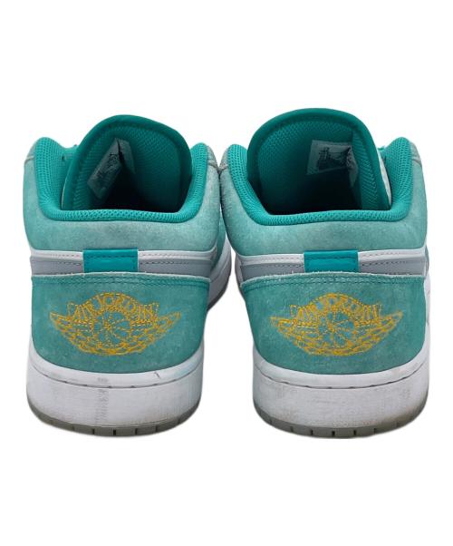 NIKE（ナイキ）NIKE (ナイキ) AIR JORDAN 1 LOW SE ホワイト×エメラルドグリーン サイズ:28㎝の古着・服飾アイテム