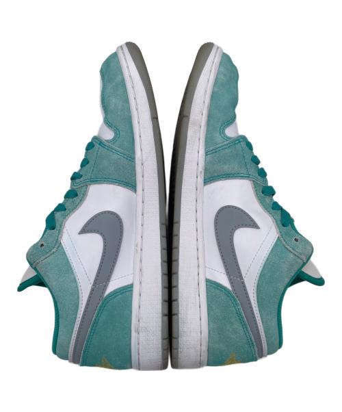 NIKE（ナイキ）NIKE (ナイキ) AIR JORDAN 1 LOW SE ホワイト×エメラルドグリーン サイズ:28㎝の古着・服飾アイテム