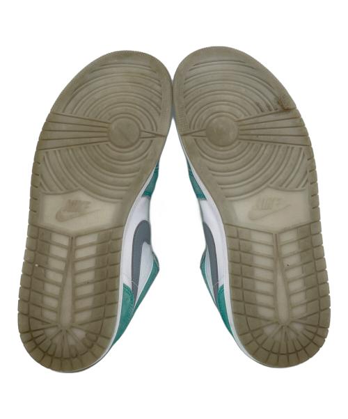 NIKE（ナイキ）NIKE (ナイキ) AIR JORDAN 1 LOW SE ホワイト×エメラルドグリーン サイズ:28㎝の古着・服飾アイテム