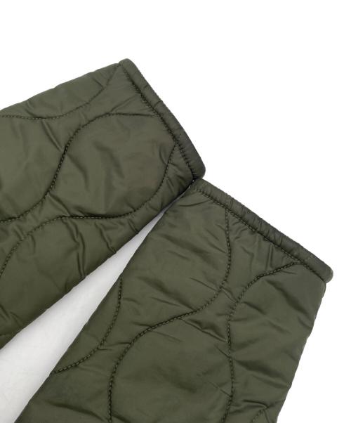 LAVENHAM（ラベンハム）LAVENHAM (ラベンハム) ノーカラー キルティングジャケット グリーン サイズ:Mの古着・服飾アイテム