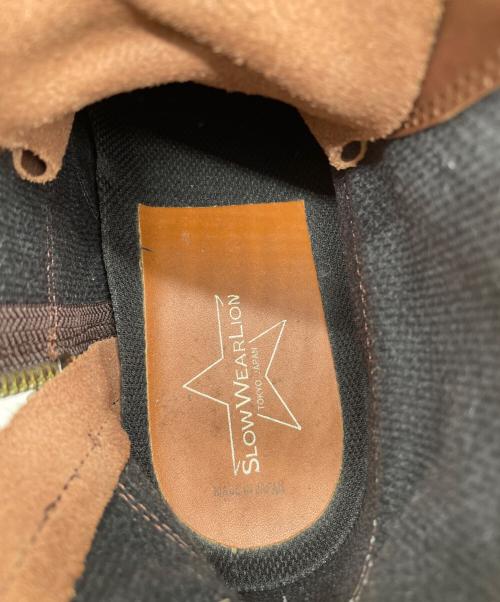 SLOW WEAR LION（スローウェアライオン）SLOW WEAR LION (スローウェアライオン) ブーツ ブラウン サイズ:9Eの古着・服飾アイテム