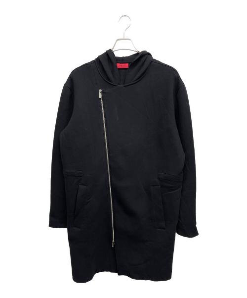 HUGO BOSS（ヒューゴ ボス）HUGO BOSS (ヒューゴ ボス) ロングパーカー ブラック サイズ:Mの古着・服飾アイテム
