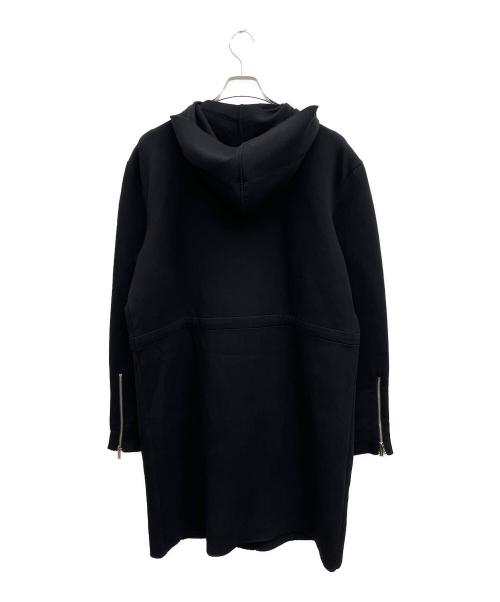 HUGO BOSS（ヒューゴ ボス）HUGO BOSS (ヒューゴ ボス) ロングパーカー ブラック サイズ:Mの古着・服飾アイテム