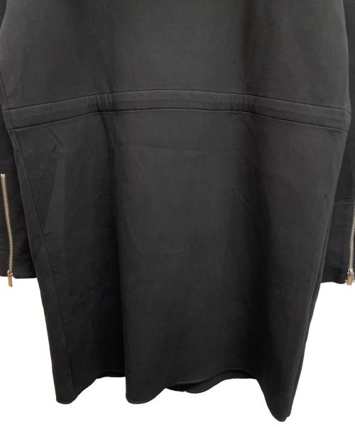 HUGO BOSS（ヒューゴ ボス）HUGO BOSS (ヒューゴ ボス) ロングパーカー ブラック サイズ:Mの古着・服飾アイテム