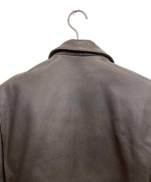 HARLEY-DAVIDSON（ハーレーダビッドソン）HARLEY-DAVIDSON (ハーレーダビッドソン) レザージャケット ブラウン サイズ:38の古着・服飾アイテム