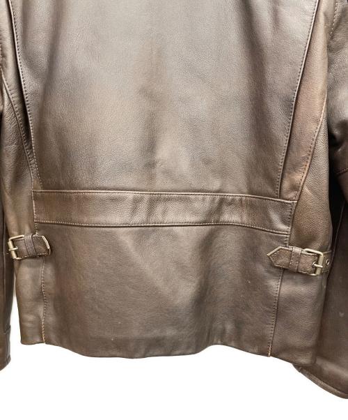 HARLEY-DAVIDSON（ハーレーダビッドソン）HARLEY-DAVIDSON (ハーレーダビッドソン) レザージャケット ブラウン サイズ:38の古着・服飾アイテム