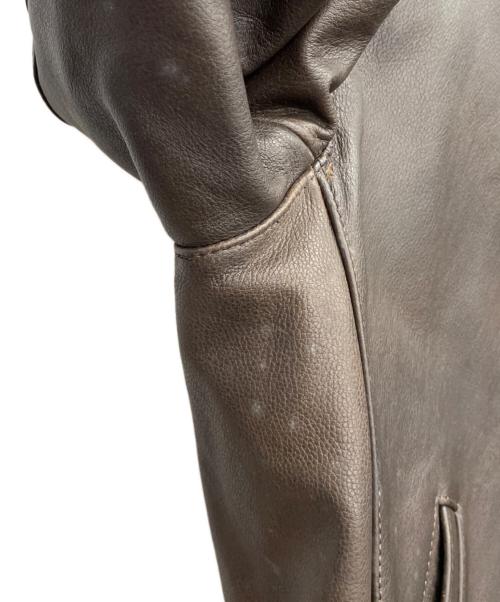 HARLEY-DAVIDSON（ハーレーダビッドソン）HARLEY-DAVIDSON (ハーレーダビッドソン) レザージャケット ブラウン サイズ:38の古着・服飾アイテム