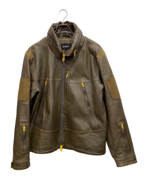 AVIREX（アヴィレックス）AVIREX (アヴィレックス) ジャケット オリーブ サイズ:Lの古着・服飾アイテム