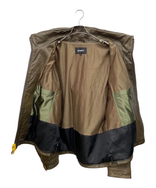 AVIREX（アヴィレックス）AVIREX (アヴィレックス) ジャケット オリーブ サイズ:Lの古着・服飾アイテム