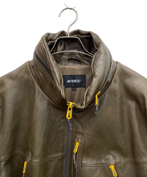 AVIREX（アヴィレックス）AVIREX (アヴィレックス) ジャケット オリーブ サイズ:Lの古着・服飾アイテム
