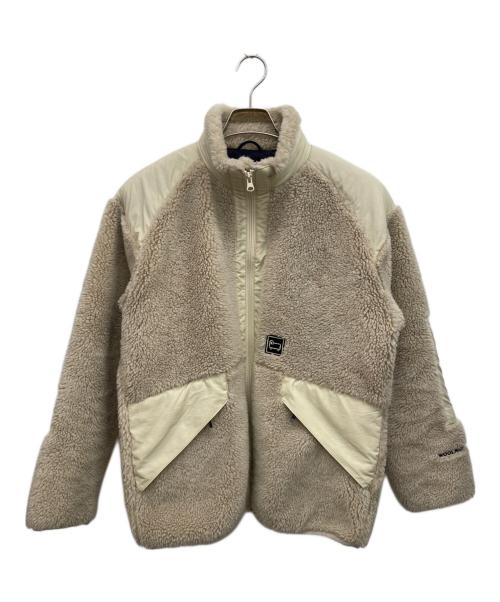 WOOLRICH（ウールリッチ）WOOLRICH (ウールリッチ) ボアジャケット ベージュ サイズ:XSの古着・服飾アイテム