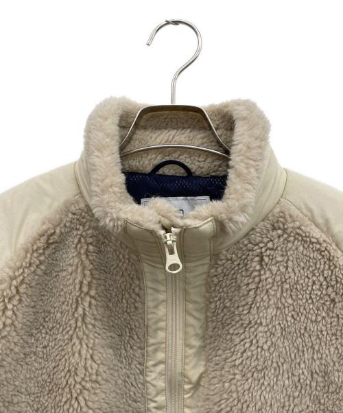 WOOLRICH（ウールリッチ）WOOLRICH (ウールリッチ) ボアジャケット ベージュ サイズ:XSの古着・服飾アイテム