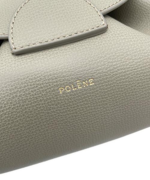 POLENE（ポレーヌ）POLENE (ポレーヌ) 2WAYショルダーバッグ グレーの古着・服飾アイテム