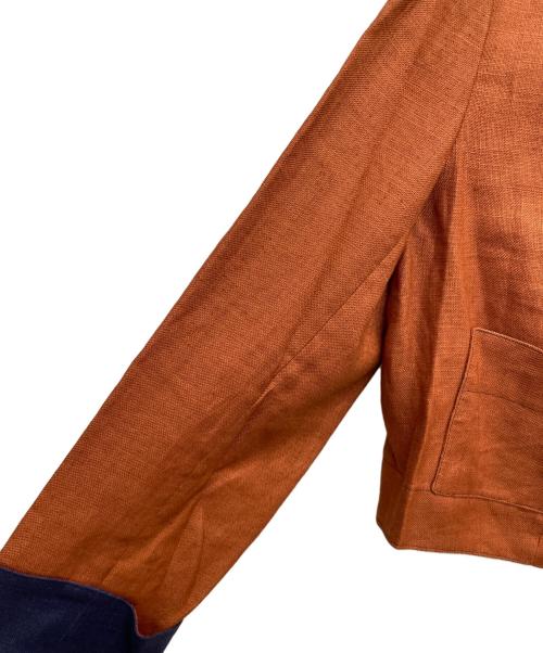 HERMES（エルメス）HERMES (エルメス) セットアップスーツ ブラウン サイズ:40の古着・服飾アイテム
