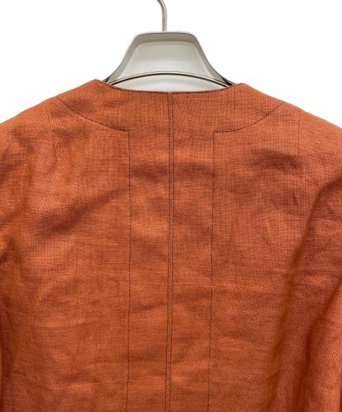 HERMES（エルメス）HERMES (エルメス) セットアップスーツ ブラウン サイズ:40の古着・服飾アイテム
