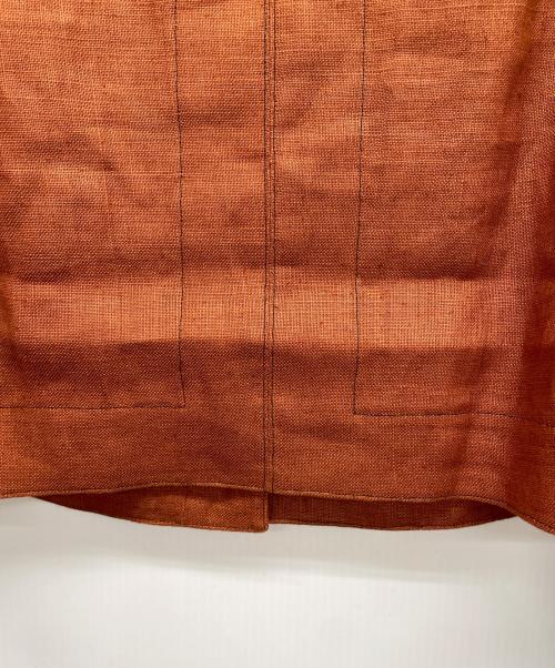 HERMES（エルメス）HERMES (エルメス) セットアップスーツ ブラウン サイズ:40の古着・服飾アイテム