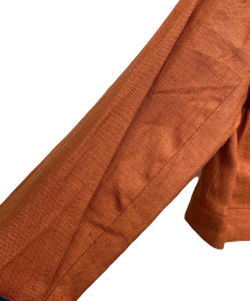 HERMES（エルメス）HERMES (エルメス) セットアップスーツ ブラウン サイズ:40の古着・服飾アイテム