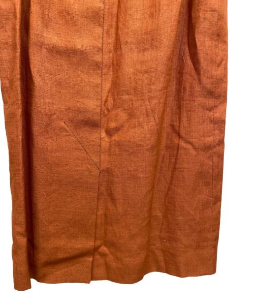 HERMES（エルメス）HERMES (エルメス) セットアップスーツ ブラウン サイズ:40の古着・服飾アイテム