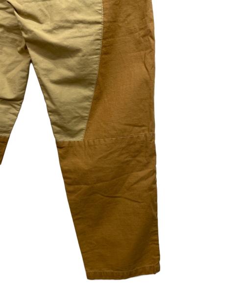 快晴堂（カイセイドウ）快晴堂 (カイセイドウ) パッチワークパンツ ブラウン サイズ:Sの古着・服飾アイテム