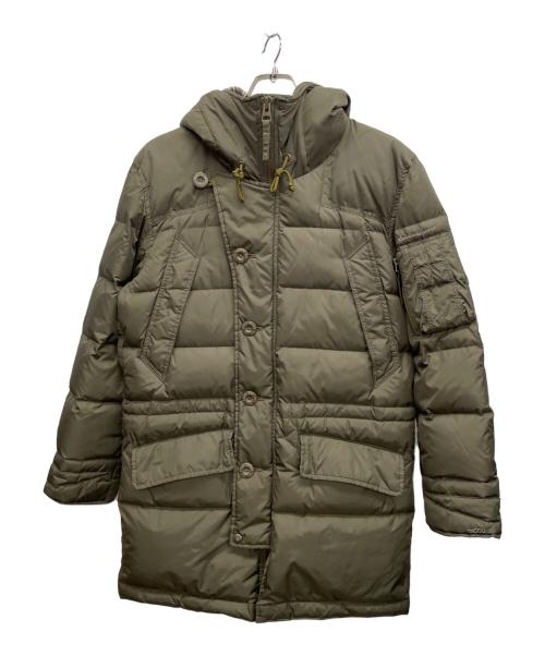 Eddie Bauer（エディーバウアー）Eddie Bauer (エディーバウアー) ダウンコート グリーン サイズ:XSの古着・服飾アイテム