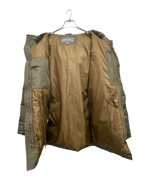 Eddie Bauer（エディーバウアー）Eddie Bauer (エディーバウアー) ダウンコート グリーン サイズ:XSの古着・服飾アイテム