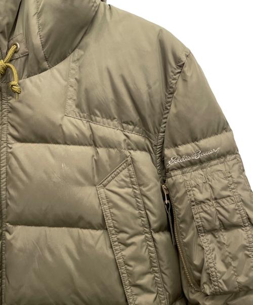 Eddie Bauer（エディーバウアー）Eddie Bauer (エディーバウアー) ダウンコート グリーン サイズ:XSの古着・服飾アイテム