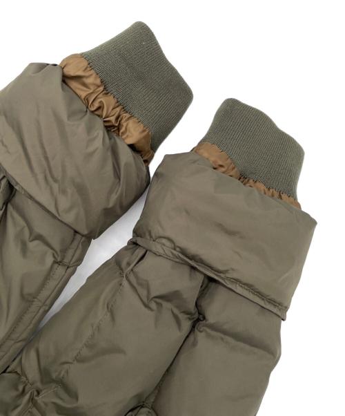 Eddie Bauer（エディーバウアー）Eddie Bauer (エディーバウアー) ダウンコート グリーン サイズ:XSの古着・服飾アイテム
