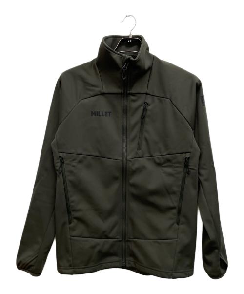 MILLET（ミレー）MILLET (ミレー) ウィンド シールド ストレッチ ジャケット グリーン サイズ:Sの古着・服飾アイテム