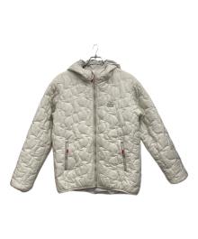 CHUMS（チャムス）の古着「Booby Stitch Padded Parka（ブービーステッチパテッドパーカー）」｜ベージュ