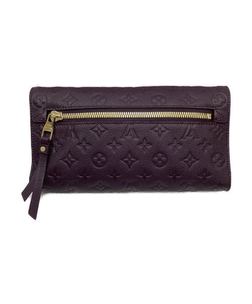 LOUIS VUITTON（ルイ ヴィトン）LOUIS VUITTON (ルイヴィトン) クラッチバッグ パープル モノグラム・アンプラント M93826 TR2171の古着・服飾アイテム