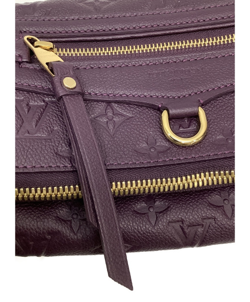 LOUIS VUITTON（ルイ ヴィトン）LOUIS VUITTON (ルイヴィトン) クラッチバッグ パープル モノグラム・アンプラント M93826 TR2171の古着・服飾アイテム
