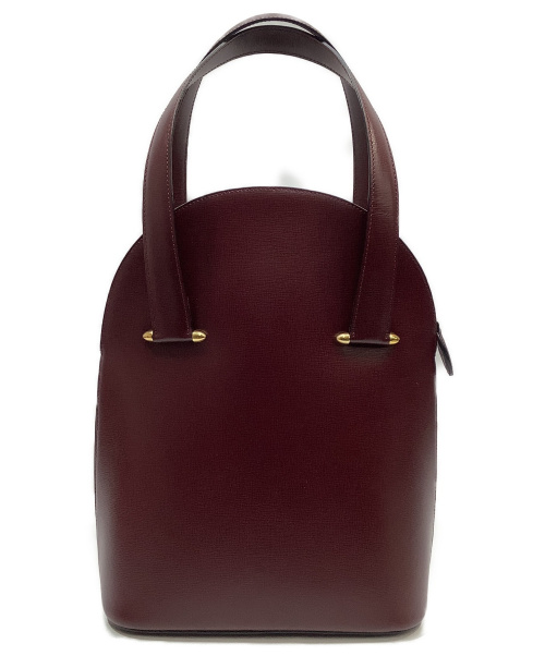 Cartier（カルティエ）Cartier (カルティエ) トートバッグ ボルドーの古着・服飾アイテム