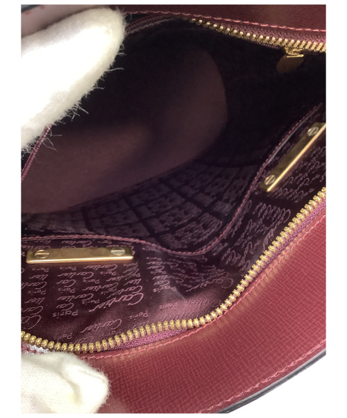 Cartier（カルティエ）Cartier (カルティエ) トートバッグ ボルドーの古着・服飾アイテム