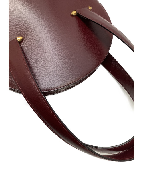 Cartier（カルティエ）Cartier (カルティエ) トートバッグ ボルドーの古着・服飾アイテム