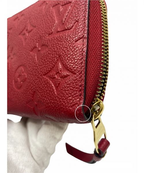 LOUIS VUITTON（ルイ ヴィトン）LOUIS VUITTON (ルイ ヴィトン) ジッピー・ウォレット モノグラム・アンプラント M62214 SP4139の古着・服飾アイテム
